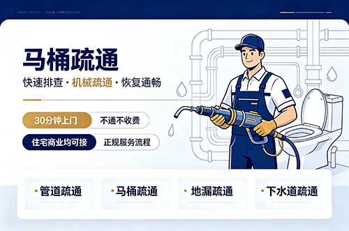 綦江马桶疏通